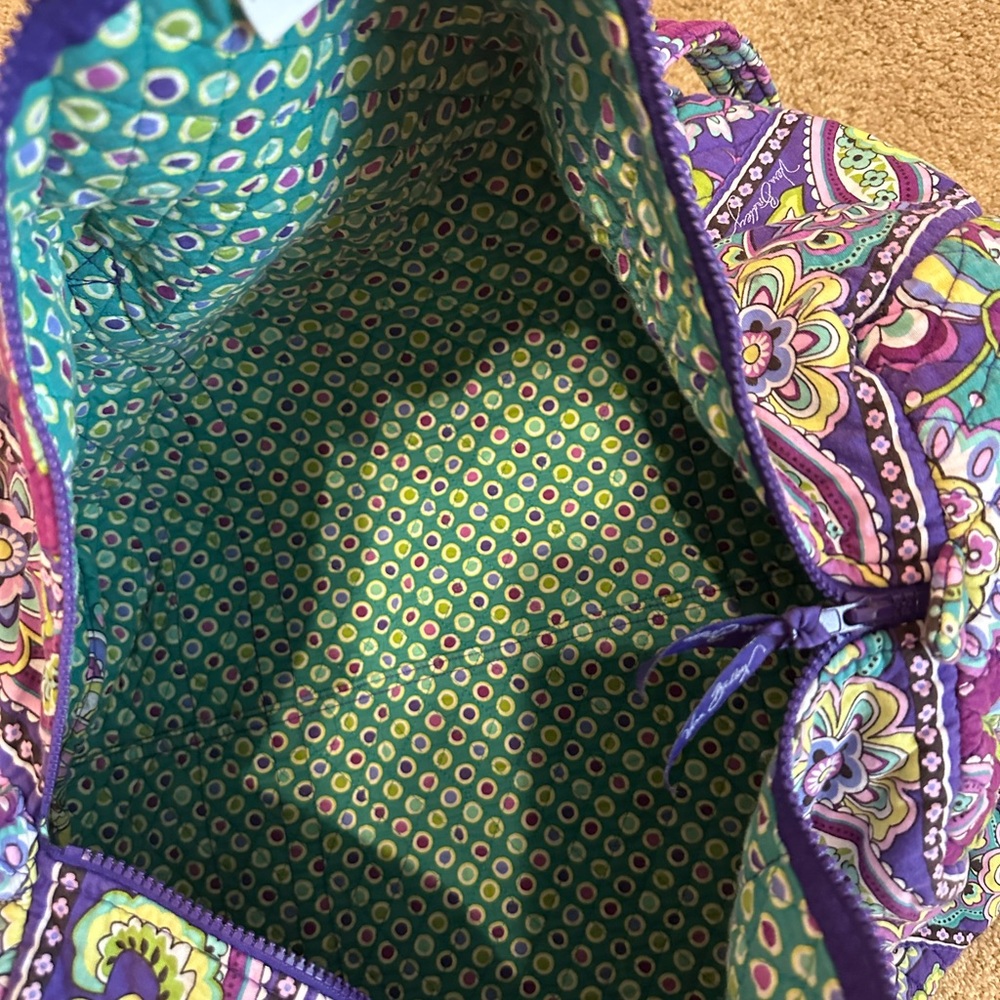 Vera Bradley Paisley Large Travel tote bag - Picture 4 of 4